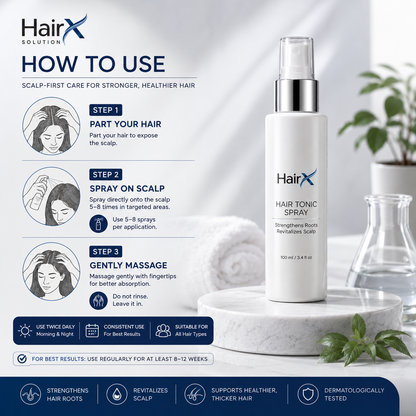 HairX Hair Tonic Spray – Advanced Hair Strengthening Formula 100 ml
